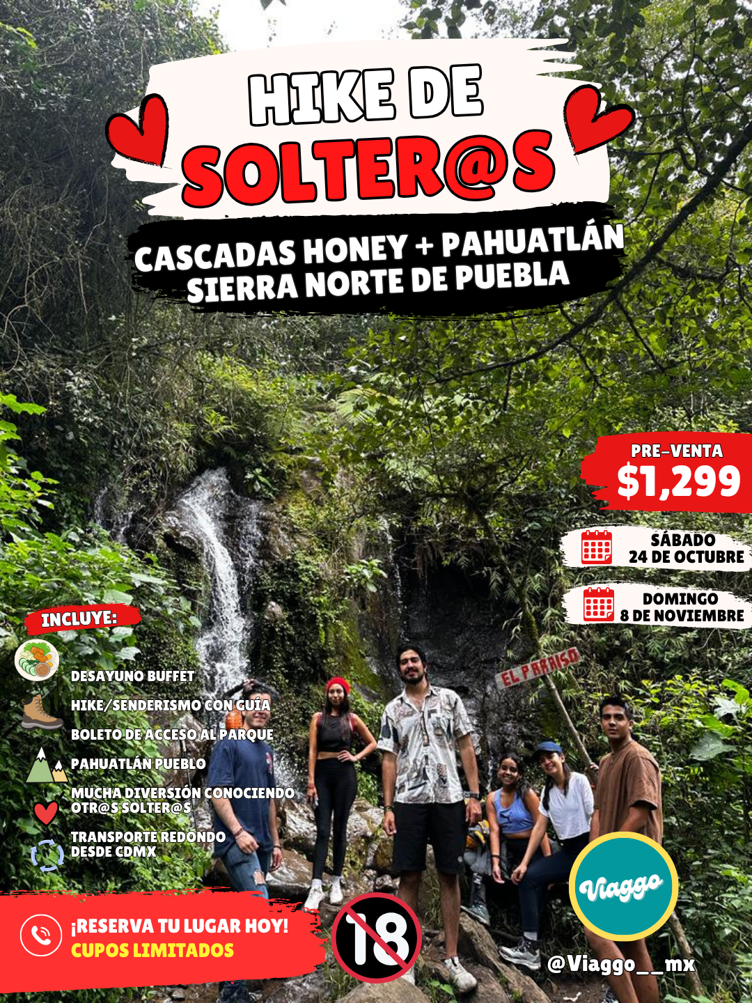 HIKE/SENDERISMO PARA SOLTEROS