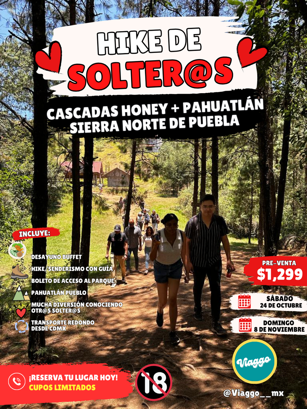 HIKE/SENDERISMO PARA SOLTEROS