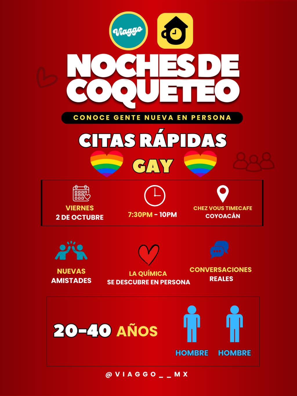 GAY 20-40 AÑOS CITAS RAPIDAS NOCHES DE COQUETEO