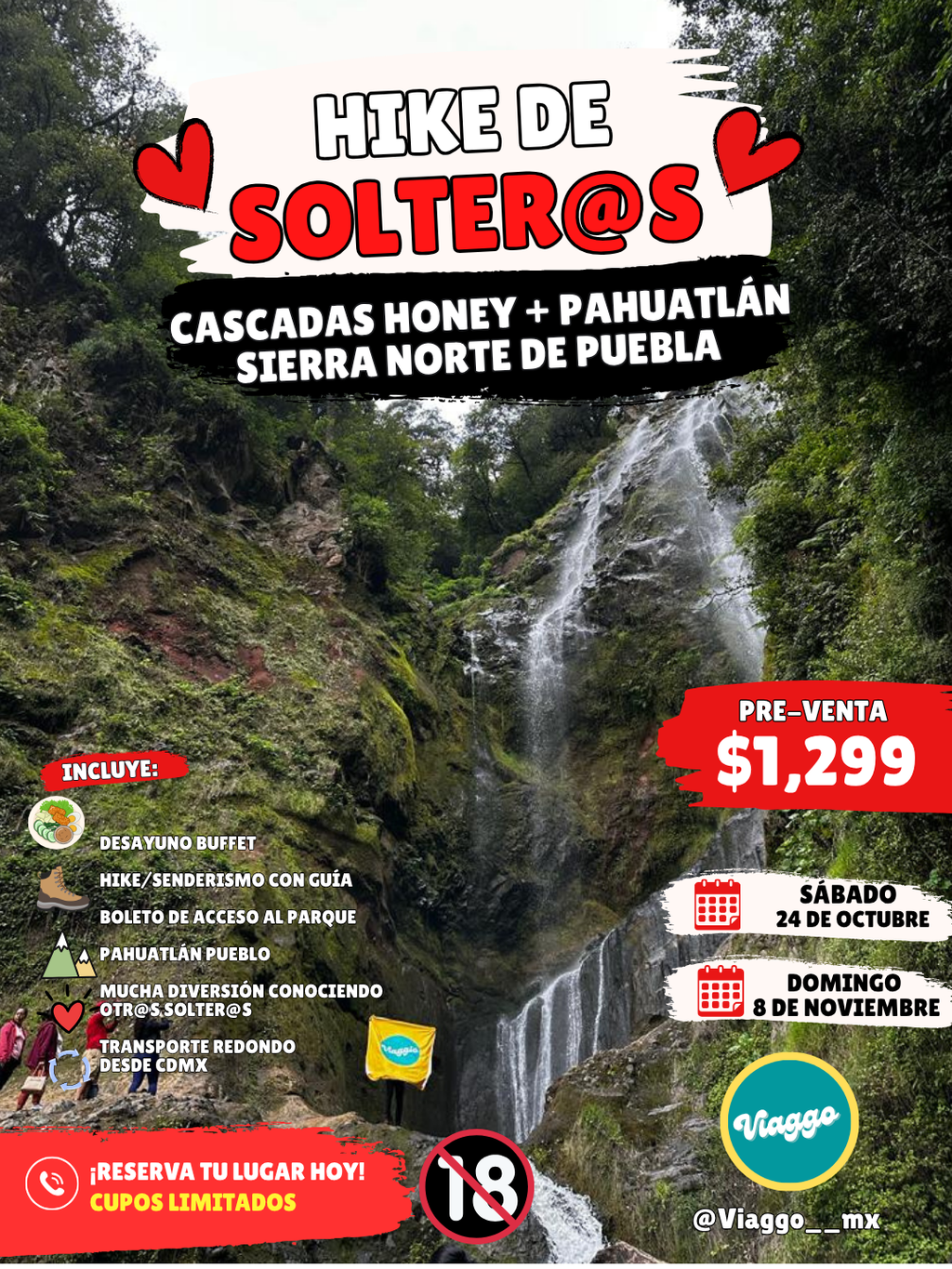 HIKE/SENDERISMO PARA SOLTEROS
