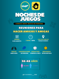 NOCHES DE JUEGOS 38-48 AÑOS PARA HACER AMIGOS Y AMIGAS