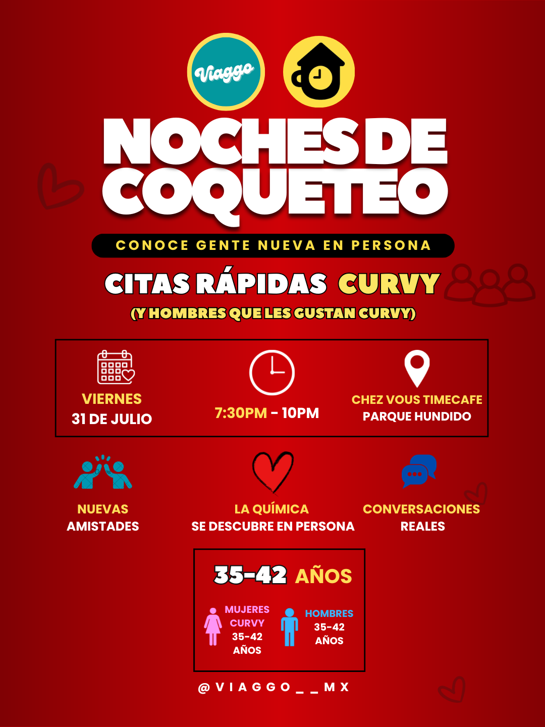 CITAS RAPIDAS 35-42 AÑOS CURVY Y HOMBRES QUE LES GUSTAN CURVY NOCHES DE COQUETEO
