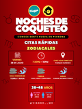 CITAS RAPIDAS 38-48 AÑOS ZODIACALES TIERRA Y AGUA NOCHES DE COQUETEO